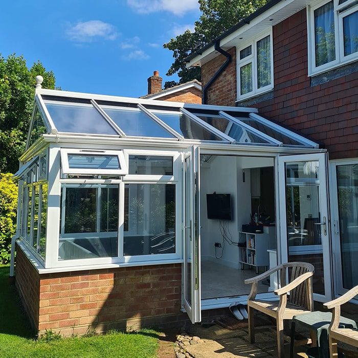 Conservatory solar control